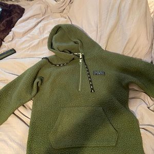 COPY - PINK quarter zip! Basically new! Only worn…